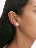 Aretes Plateados