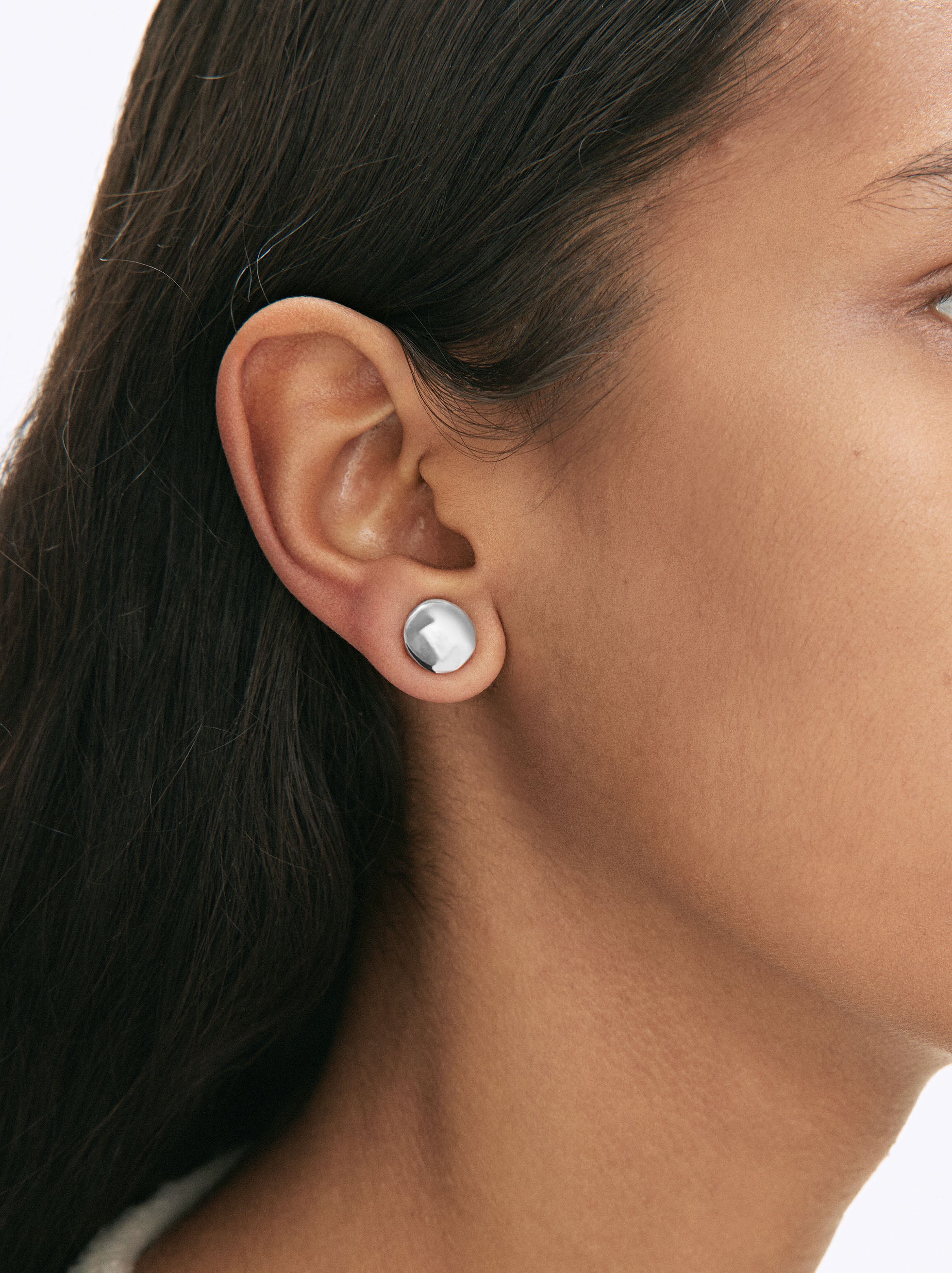 Aretes Plateados