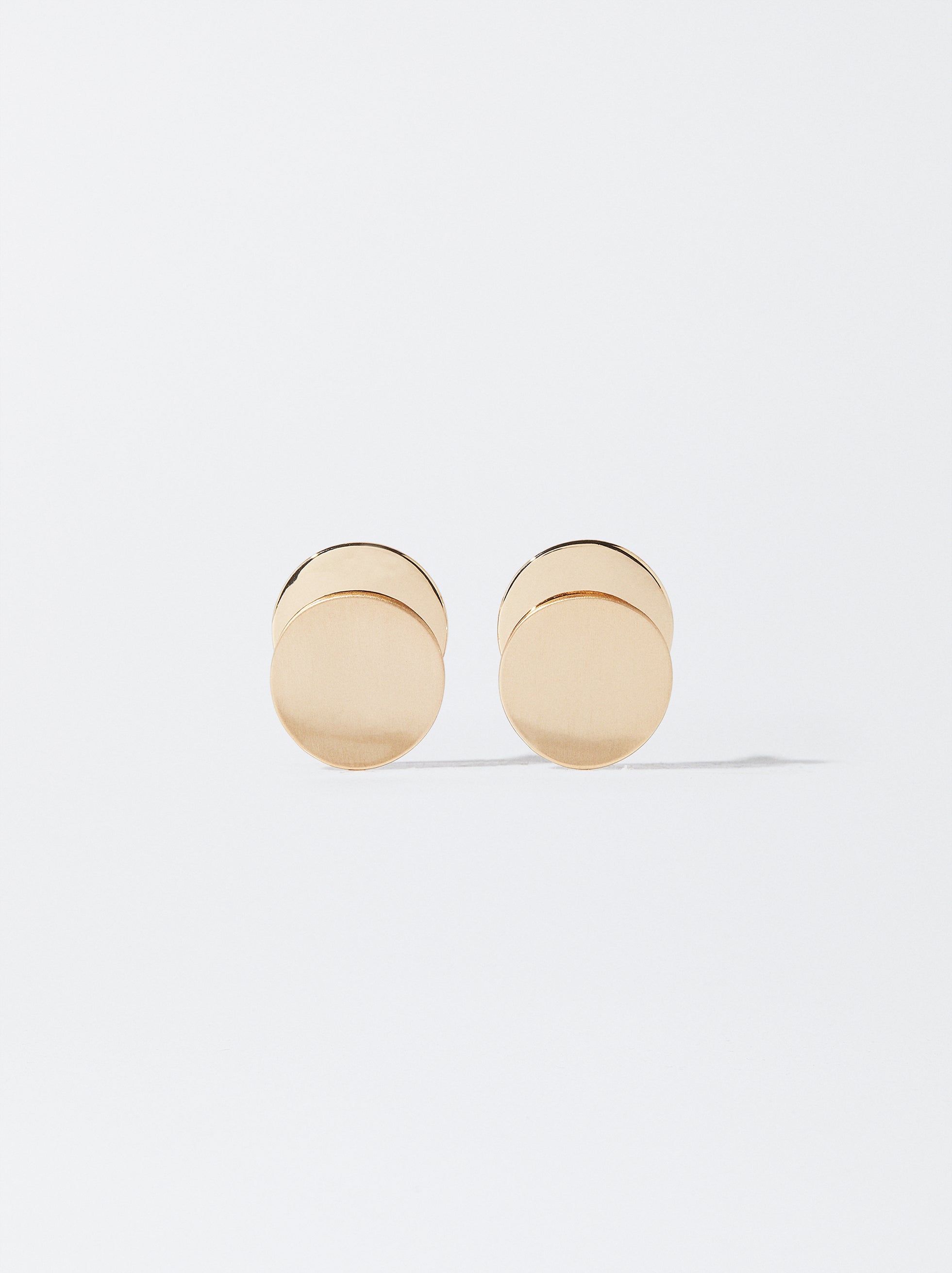Aretes Con Efecto Mate