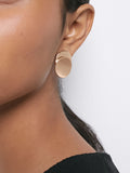 Aretes Con Efecto Mate