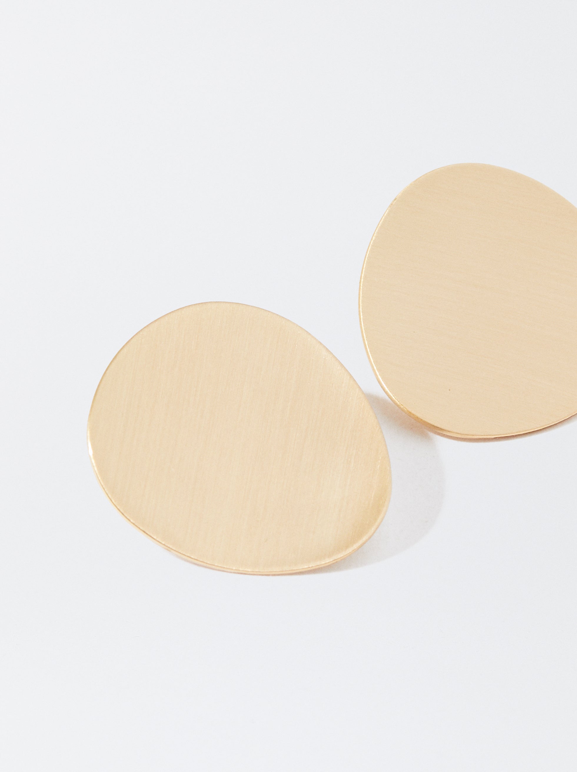 Aretes Con Efecto Mate
