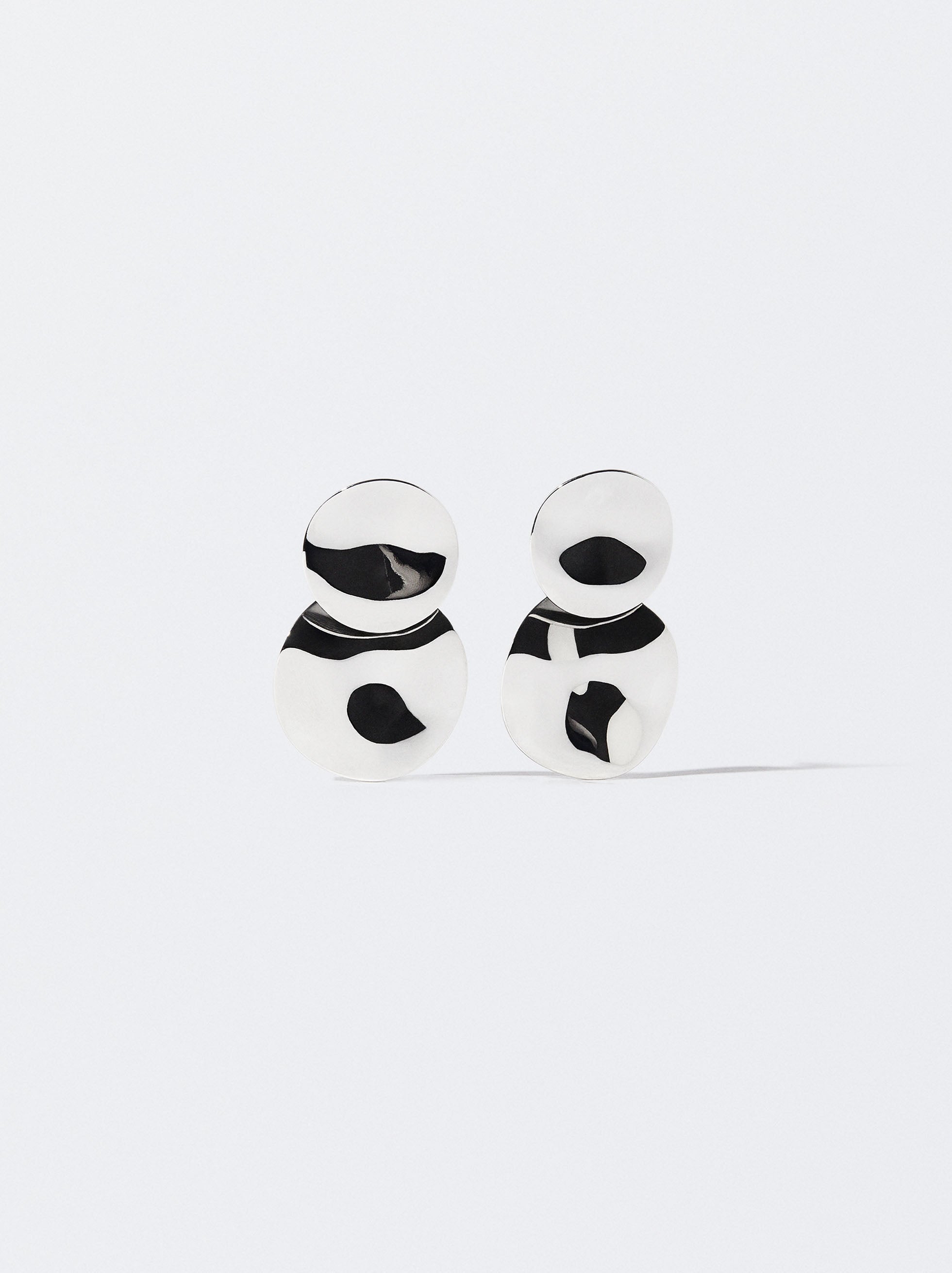 Aretes Plateados