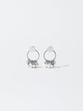 Aretes Redondos De Perlas
