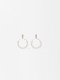 Aretes Con Perlas Y Circonitas