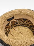 Sombrero Efecto Rafia