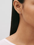 Aretes De Plata 925 Con Cristales