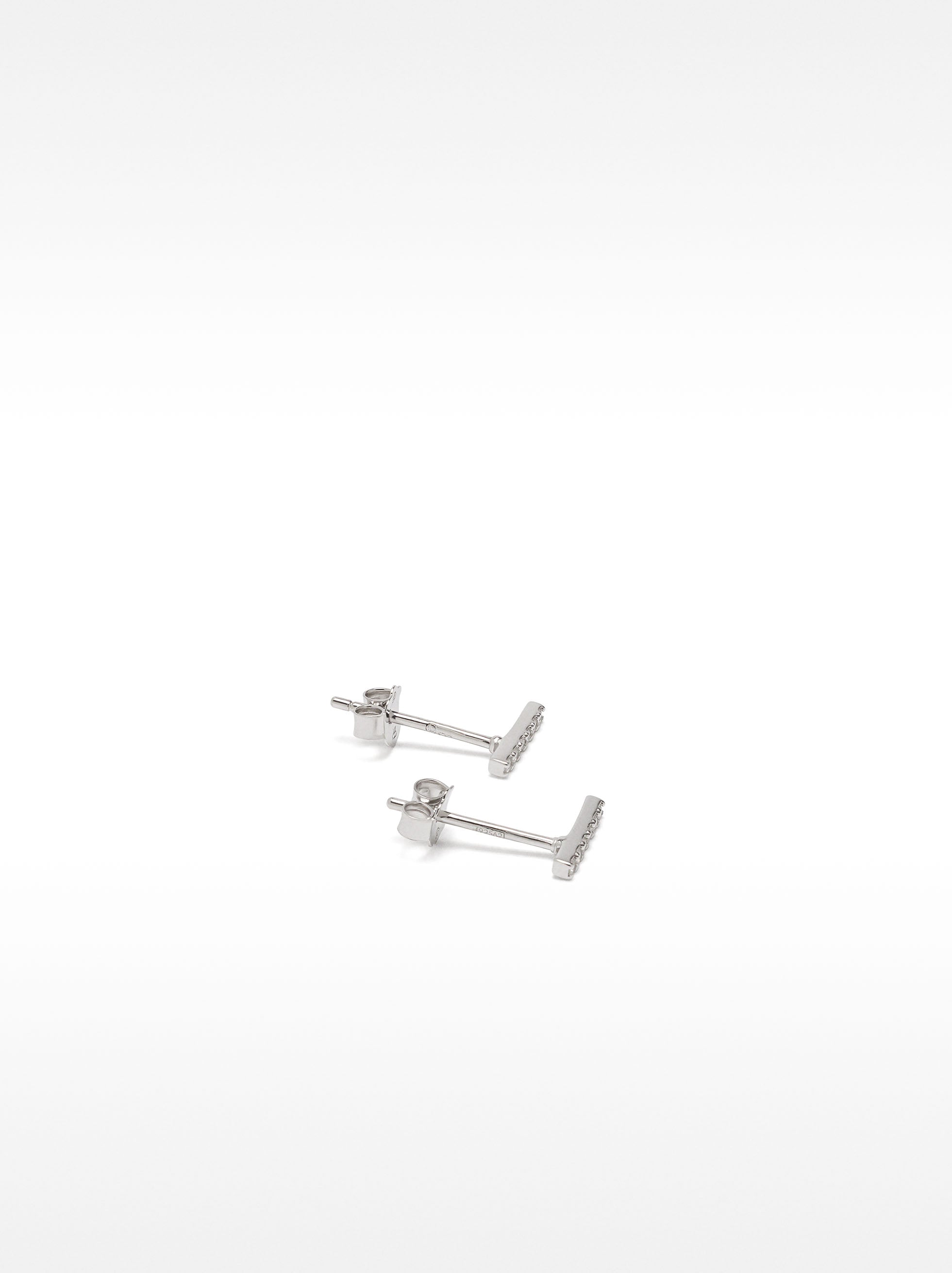 Aretes De Plata 925 Con Cristales