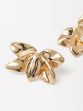 Aretes Dorados Flor