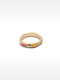 Anillo Irregular Con Detalles Multicolor