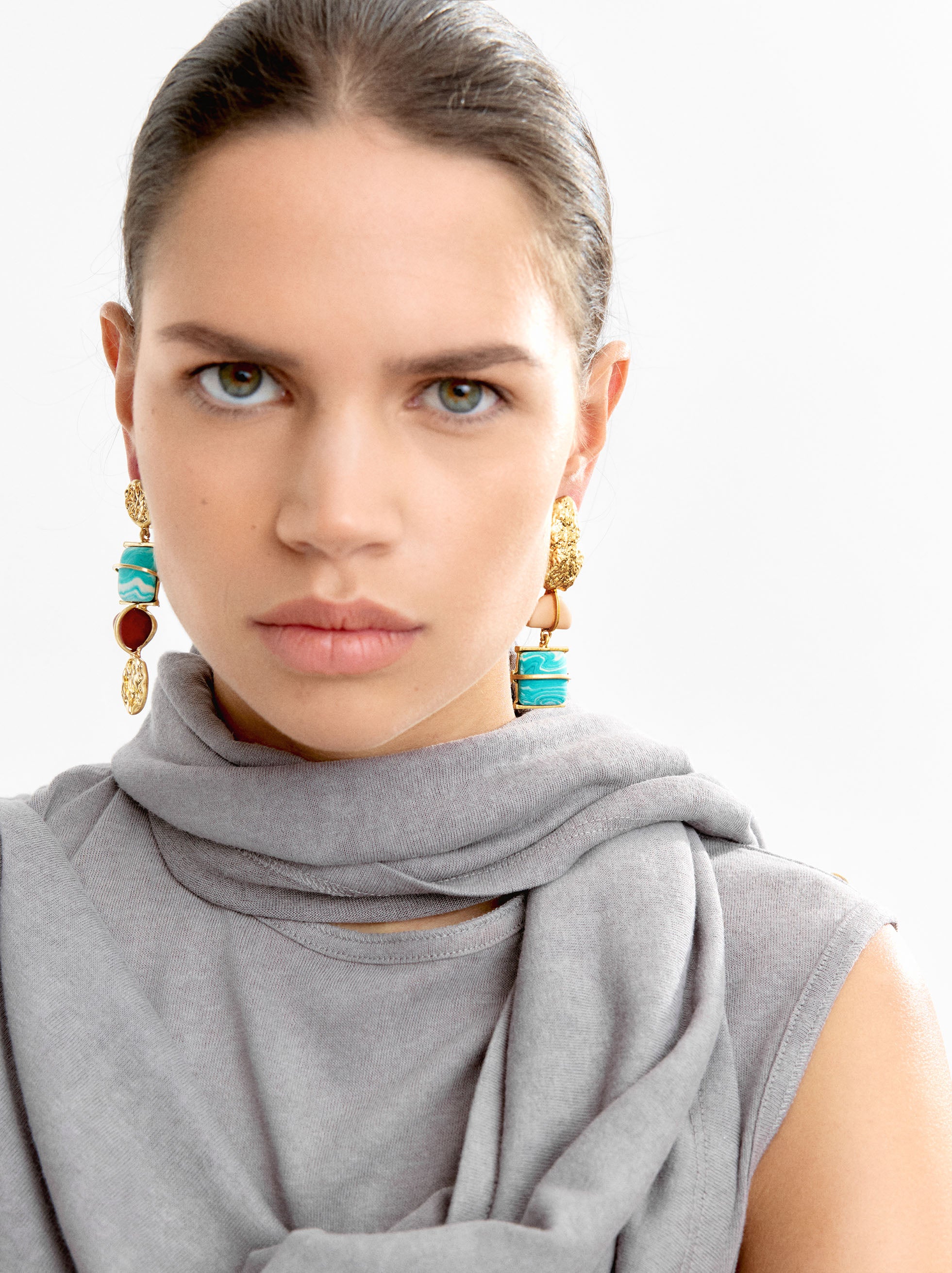 Aretes Maxi Asimétricos