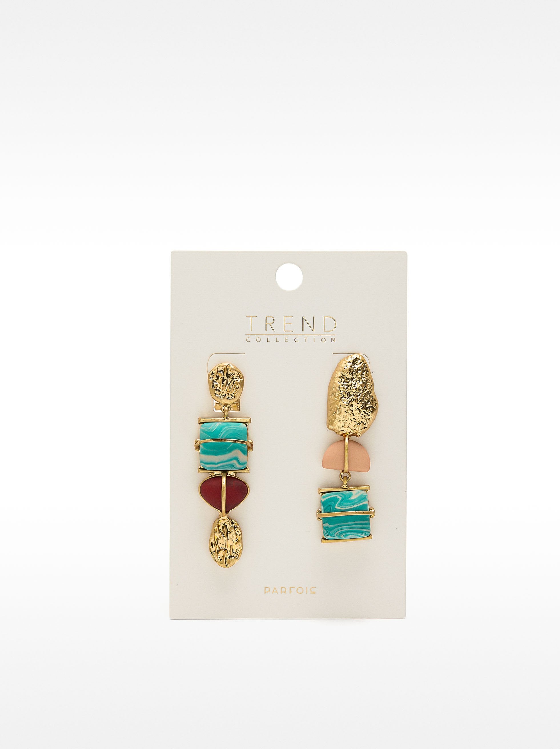 Aretes Maxi Asimétricos