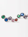 Aretes Con Circonitas - Plata De Ley 925