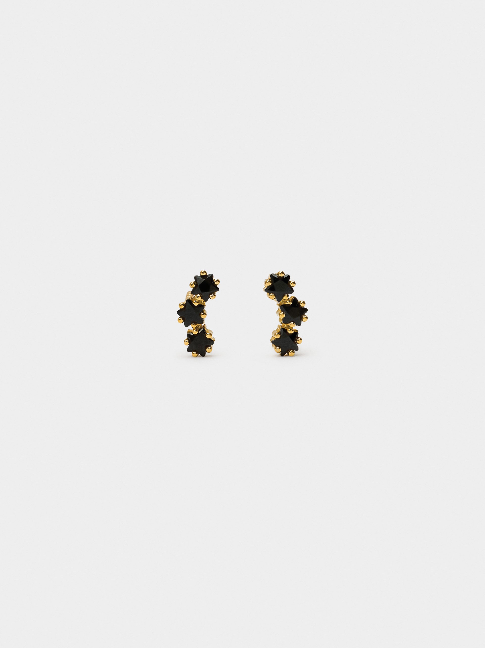 Pendientes Con Circonitas - Plata De Ley 925