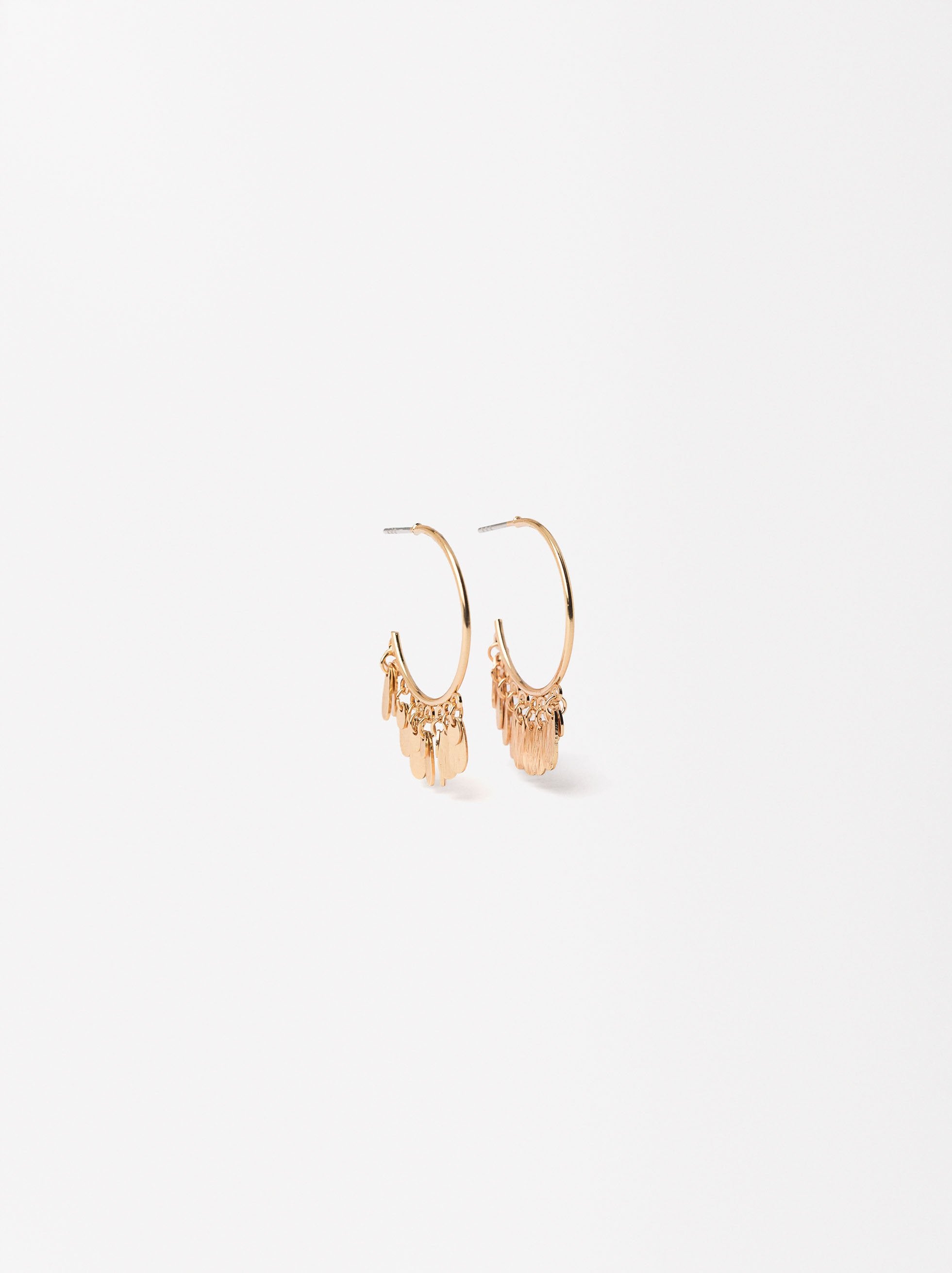 Aretes Con Medallas