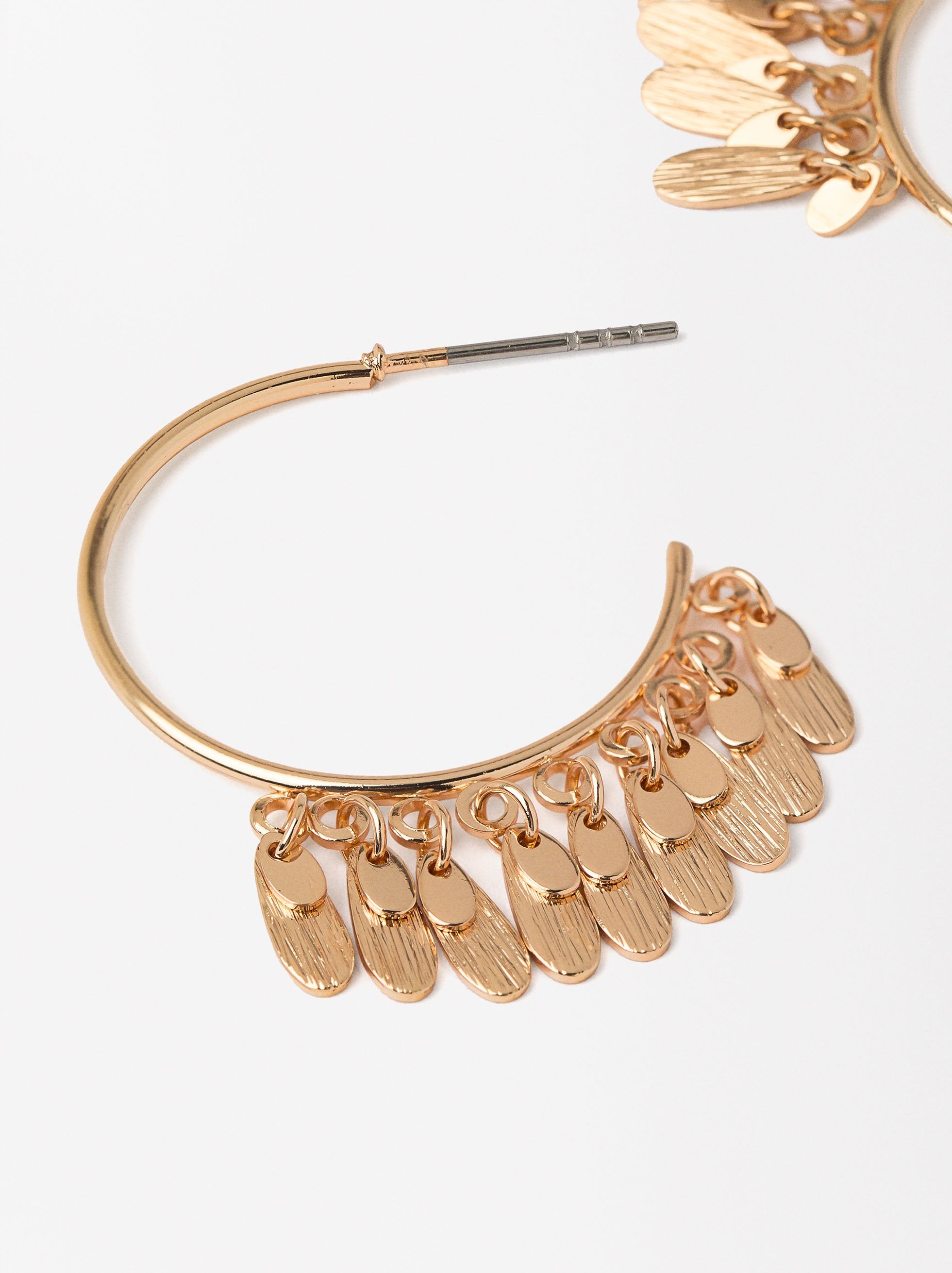 Aretes Con Medallas