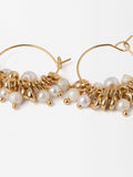 Aretes Dorados Con Perlas