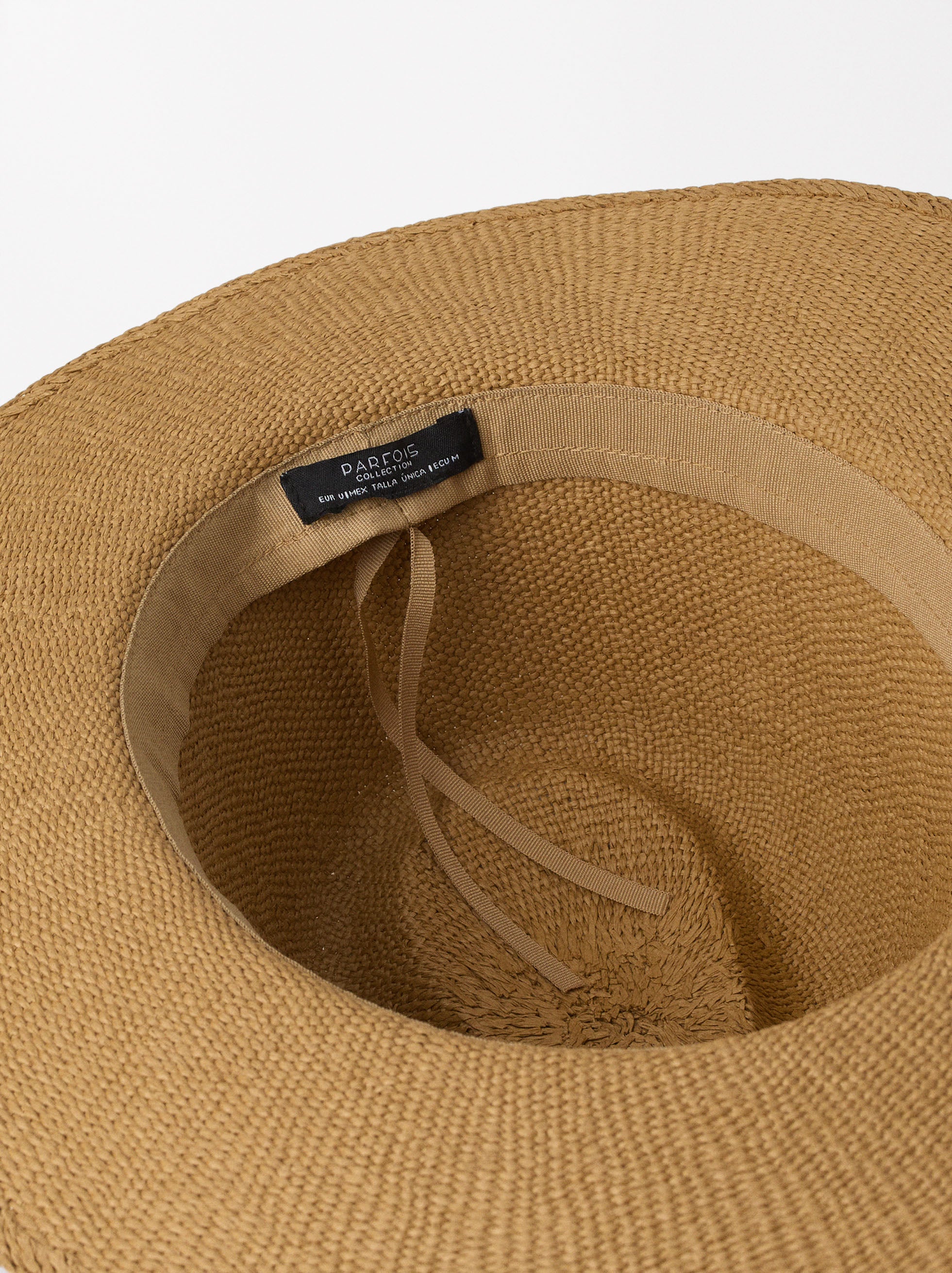 Sombrero Efecto Rafia