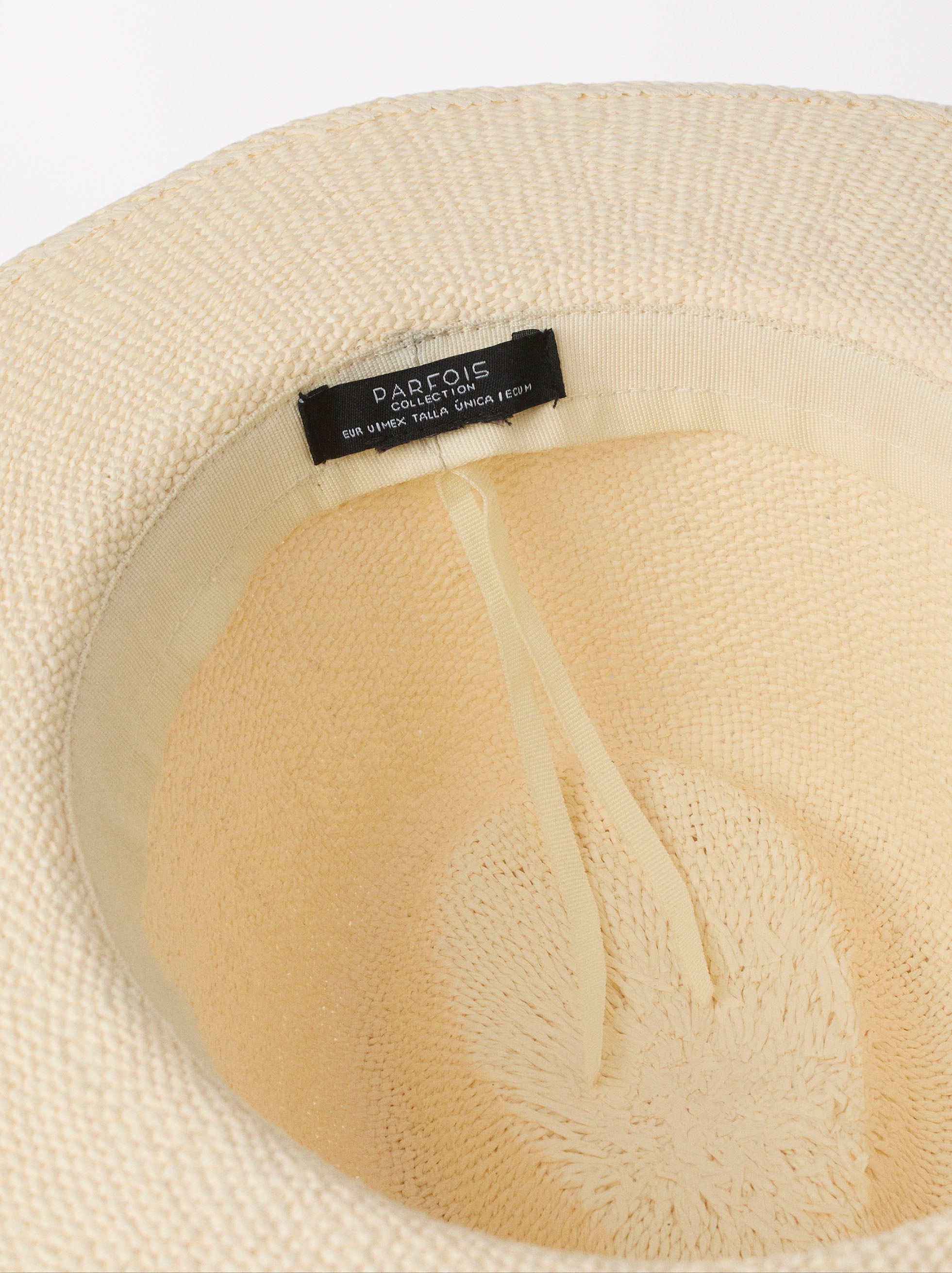 Sombrero Efecto Rafia