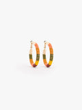 Aros Con Cuentas Multicolor