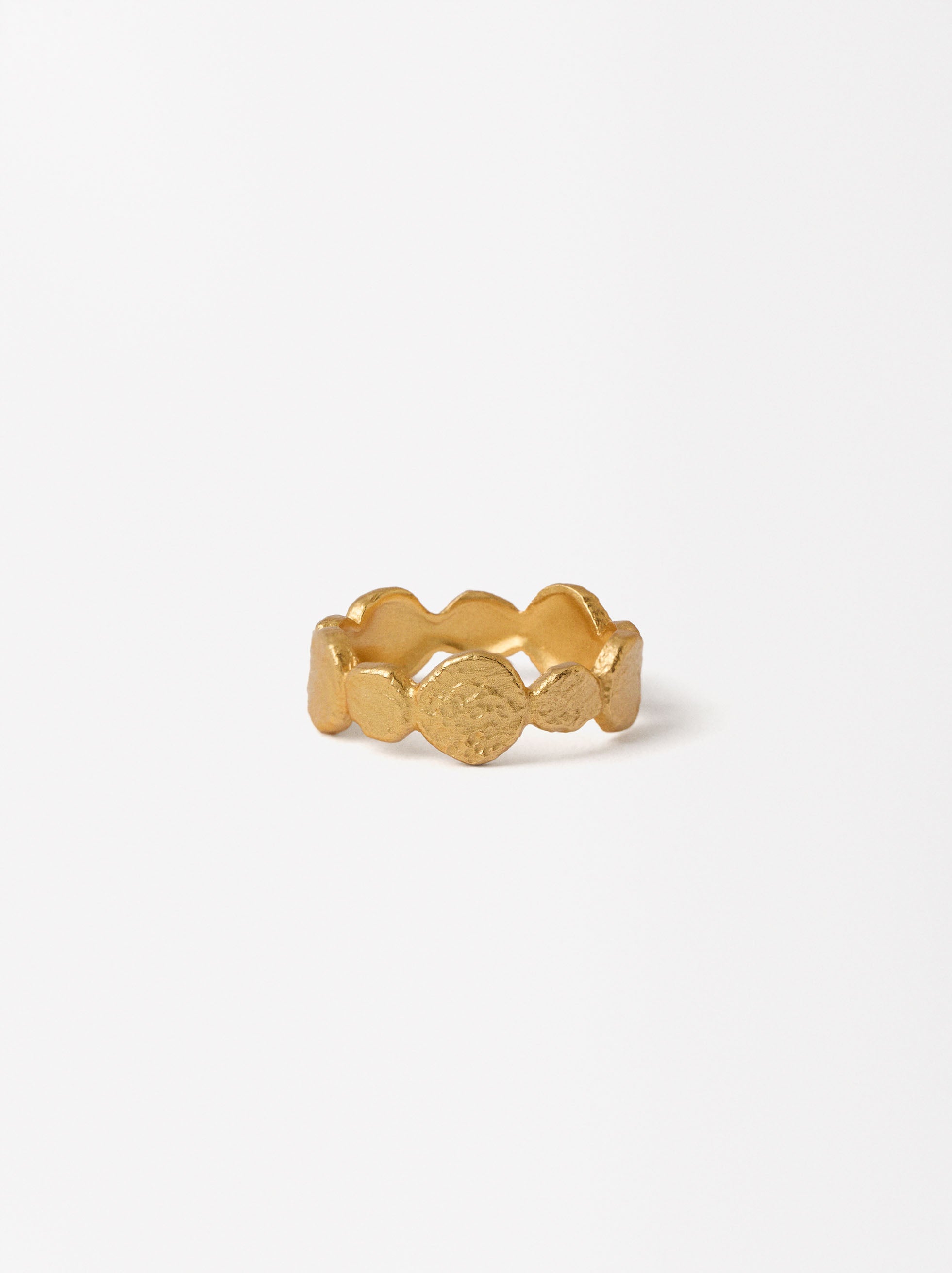 Anillo Con Esferas - Plata De Ley 925