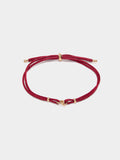 Pulsera Ajustable Con Corazones