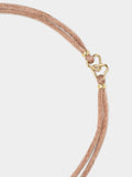 Pulsera Ajustable Con Corazones