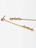 Aretes Largos Con Circonitas