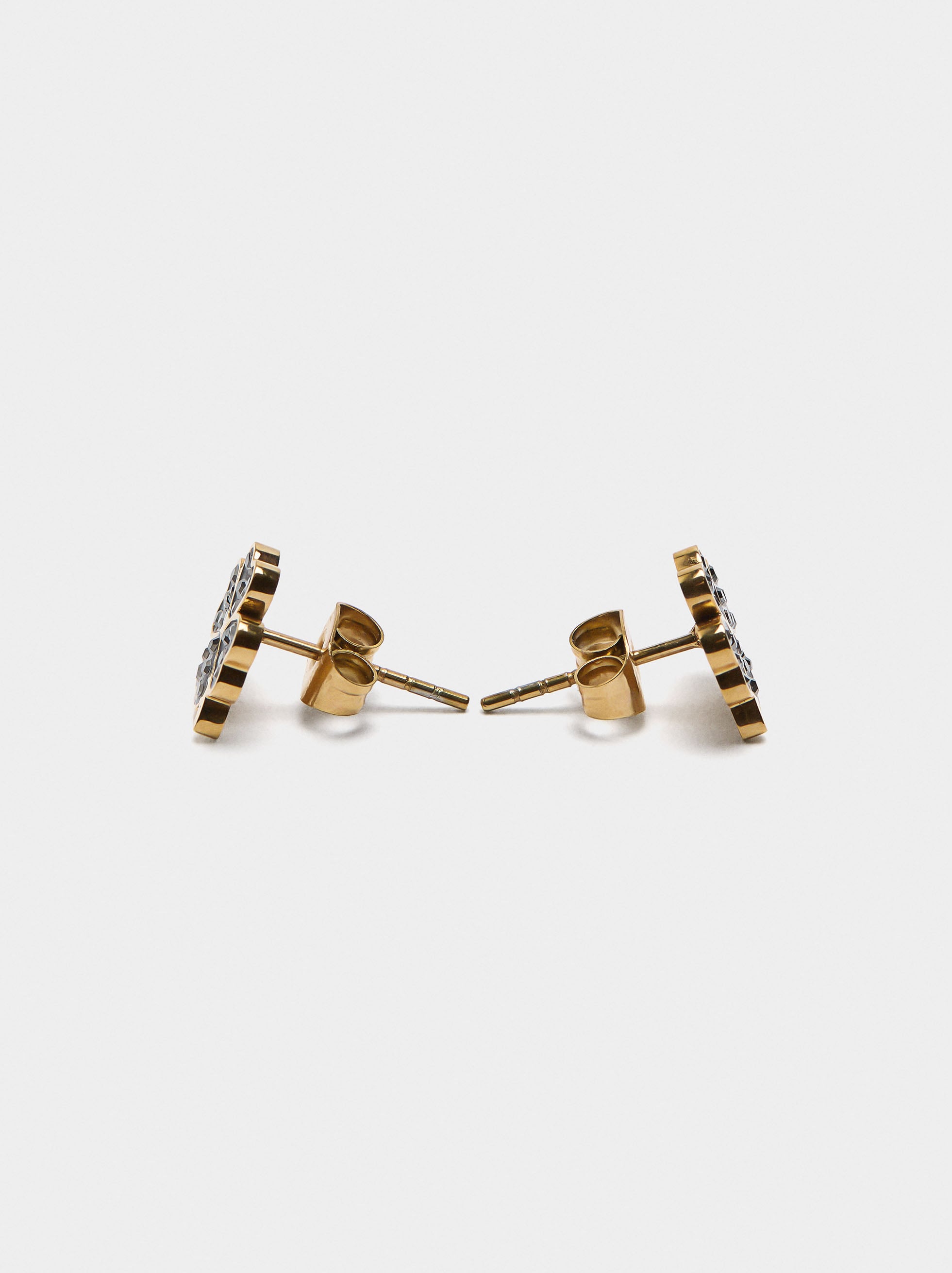 Pendientes Trébol - Acero Inoxidable