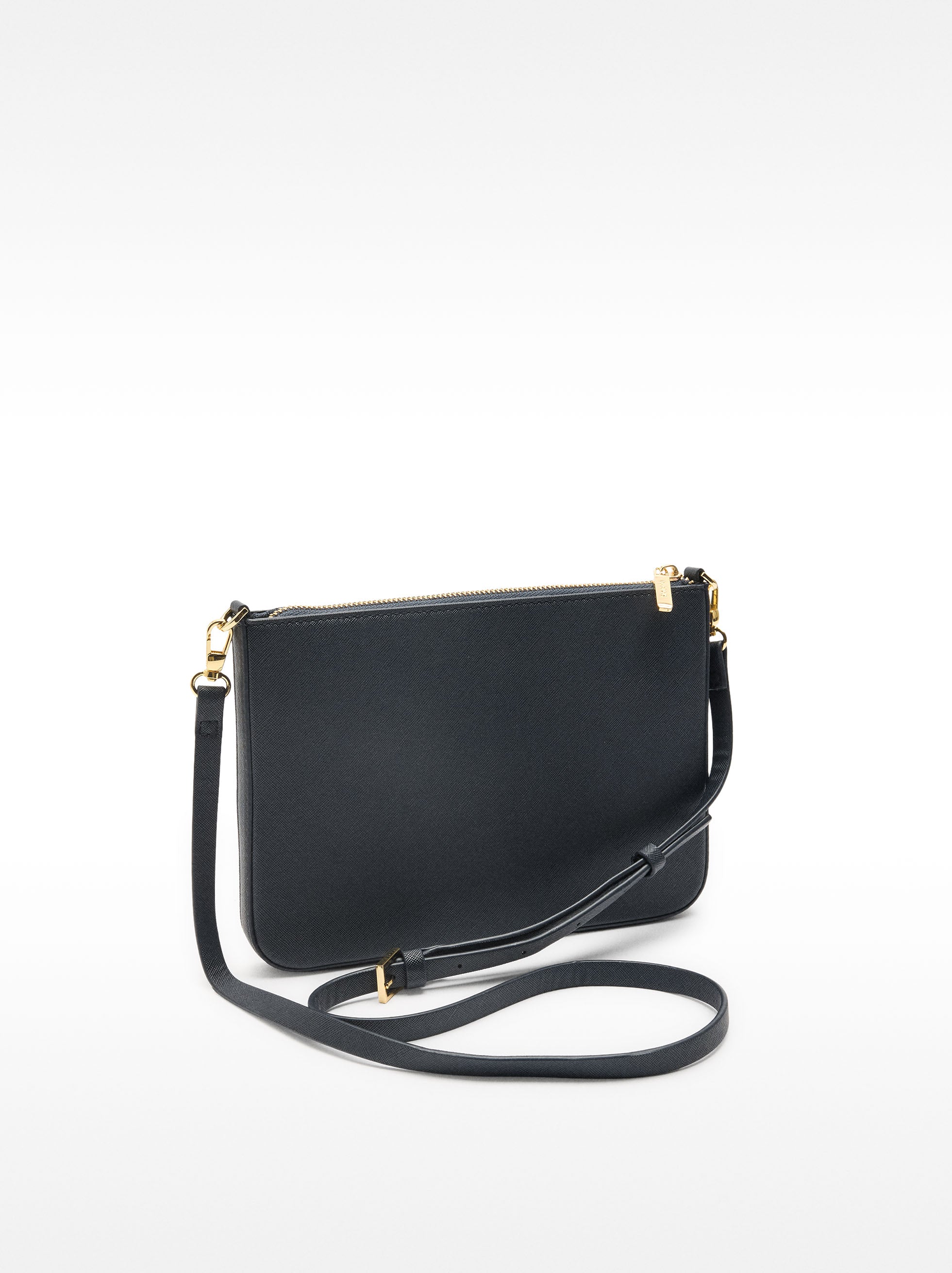 Bolso Bandolera Con Bolsillo Exterior