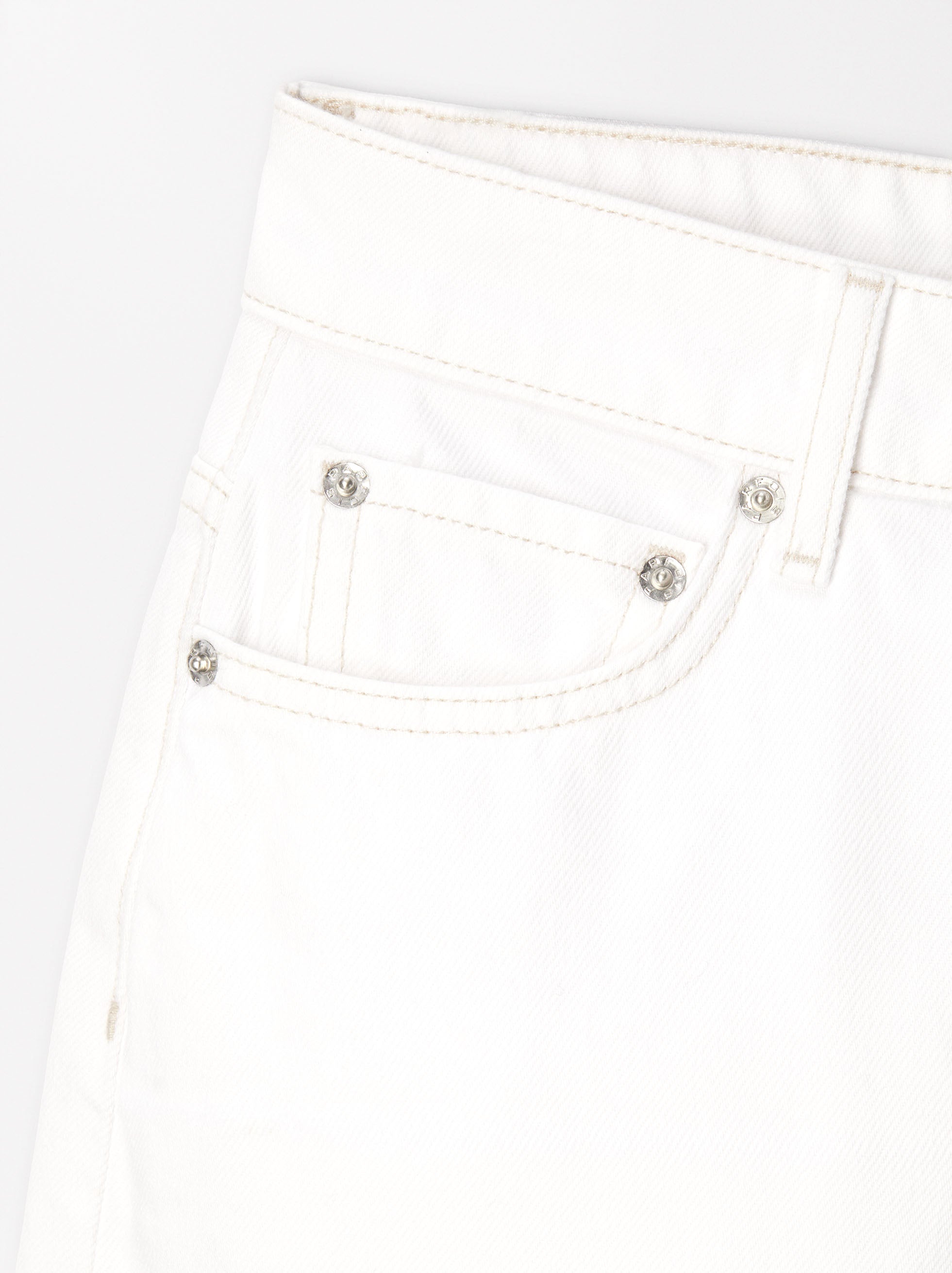 Pantalón De Denim Recto