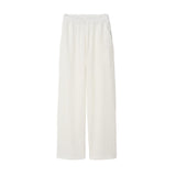 Pantalón Texturizado Con Cintura Elástica