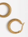 Aretes Doradas - Acero Inoxidable