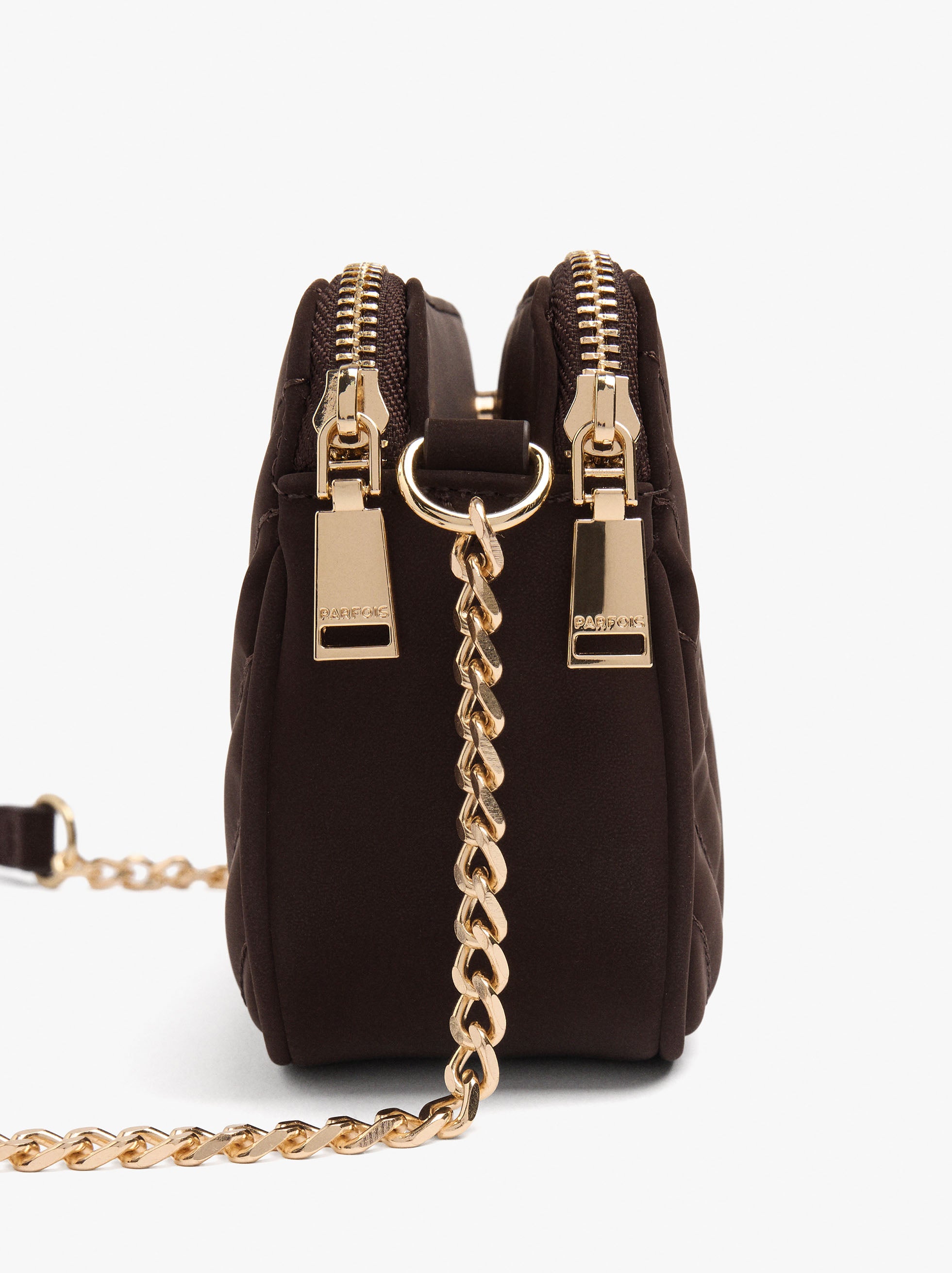 Bolso Acolchada Con Cadena