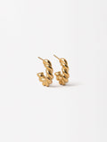 Aretes Trenzadas - Acero Inoxidable