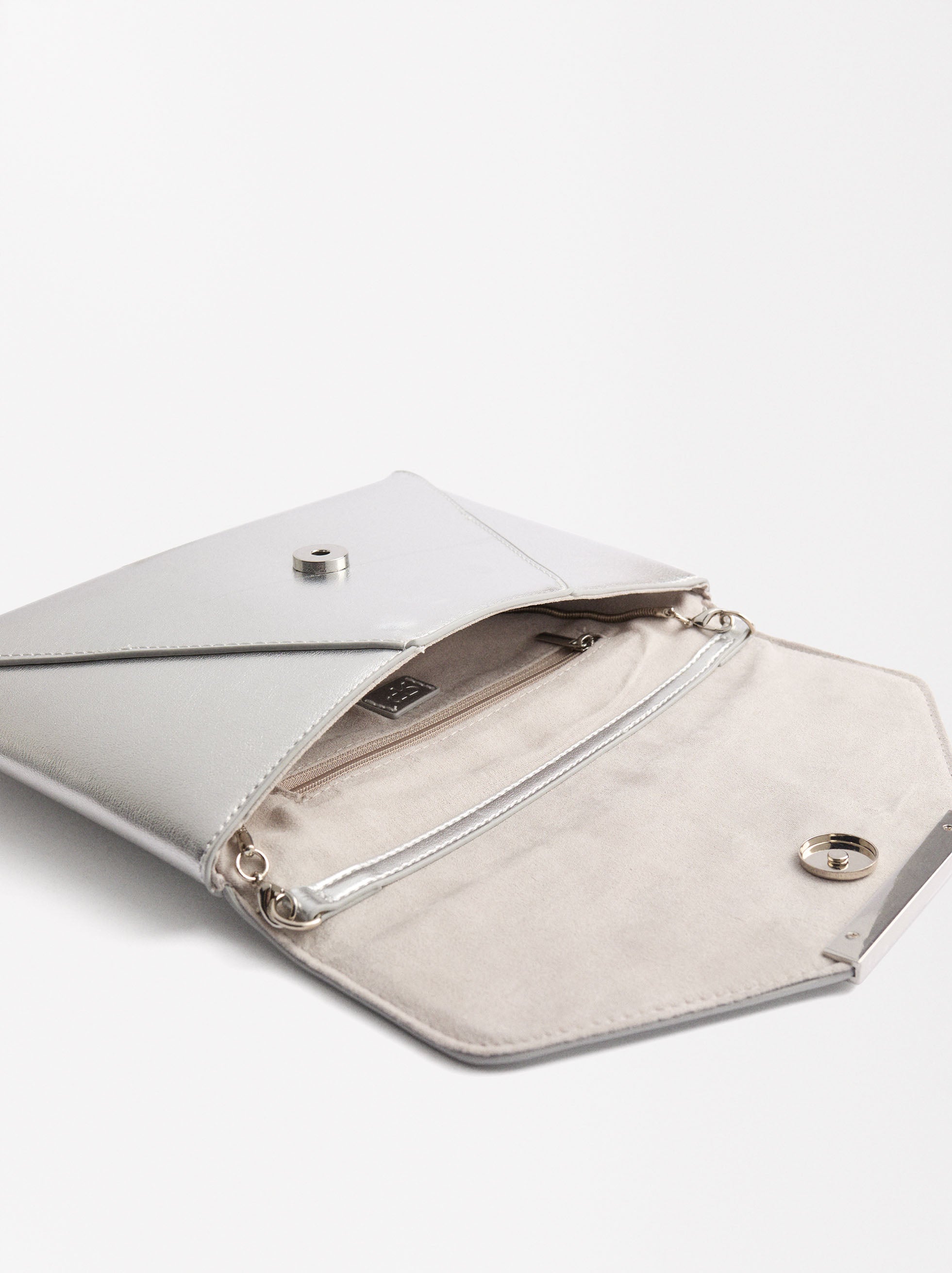 Bolso Metalizado Para Fiesta