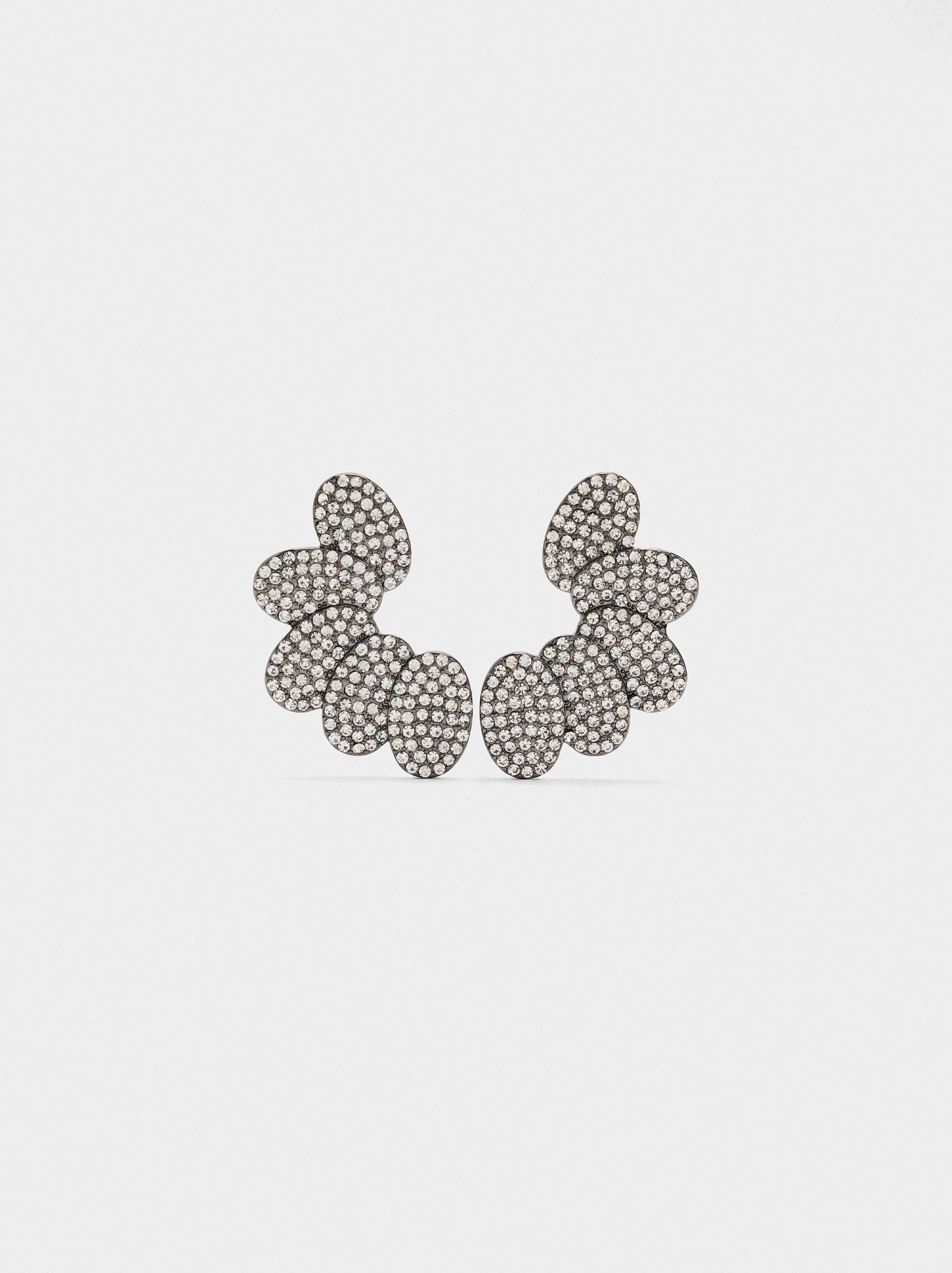 Pendientes Plateados Maxi