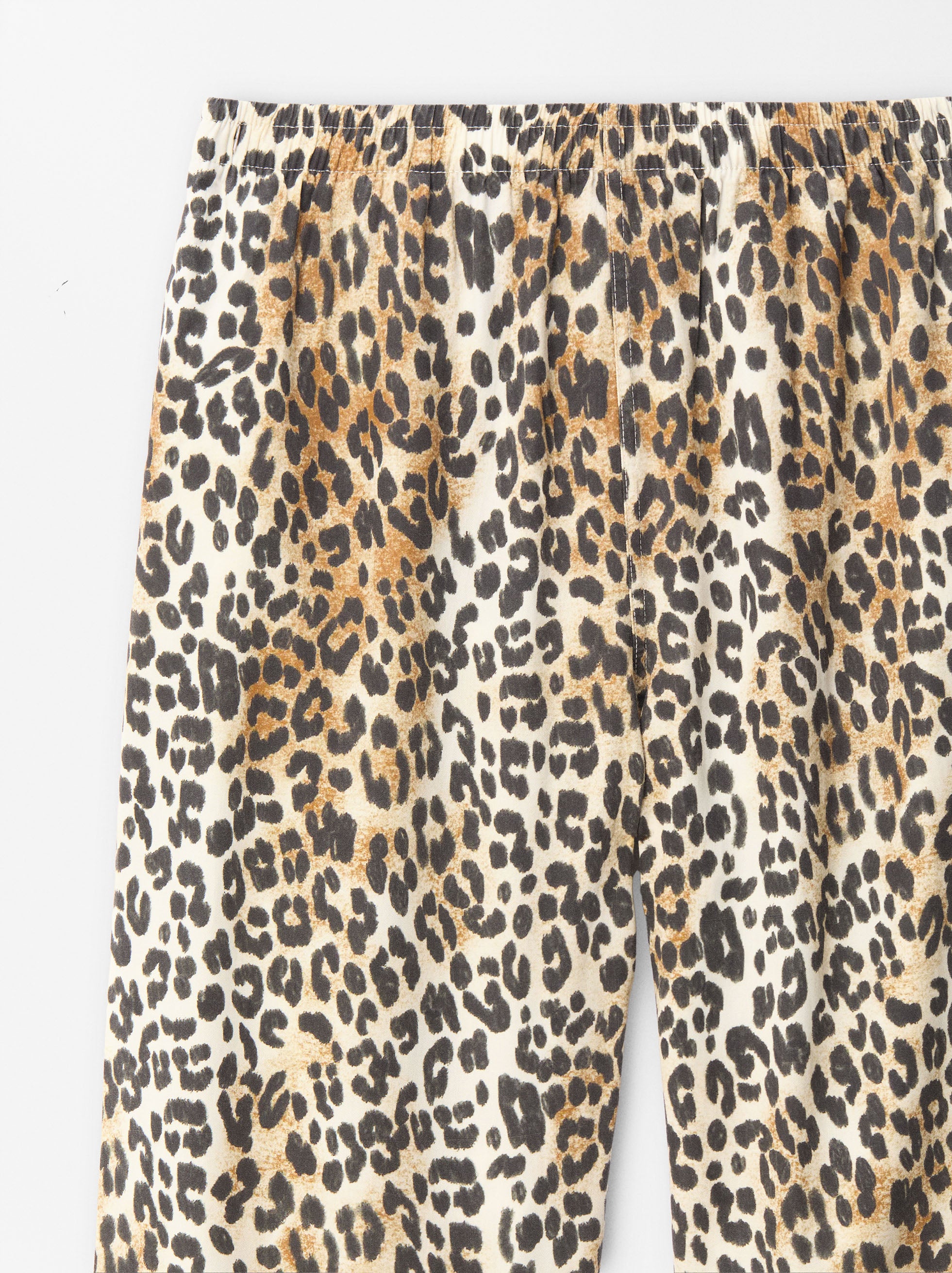 Pantalón Estampado Leopardo
