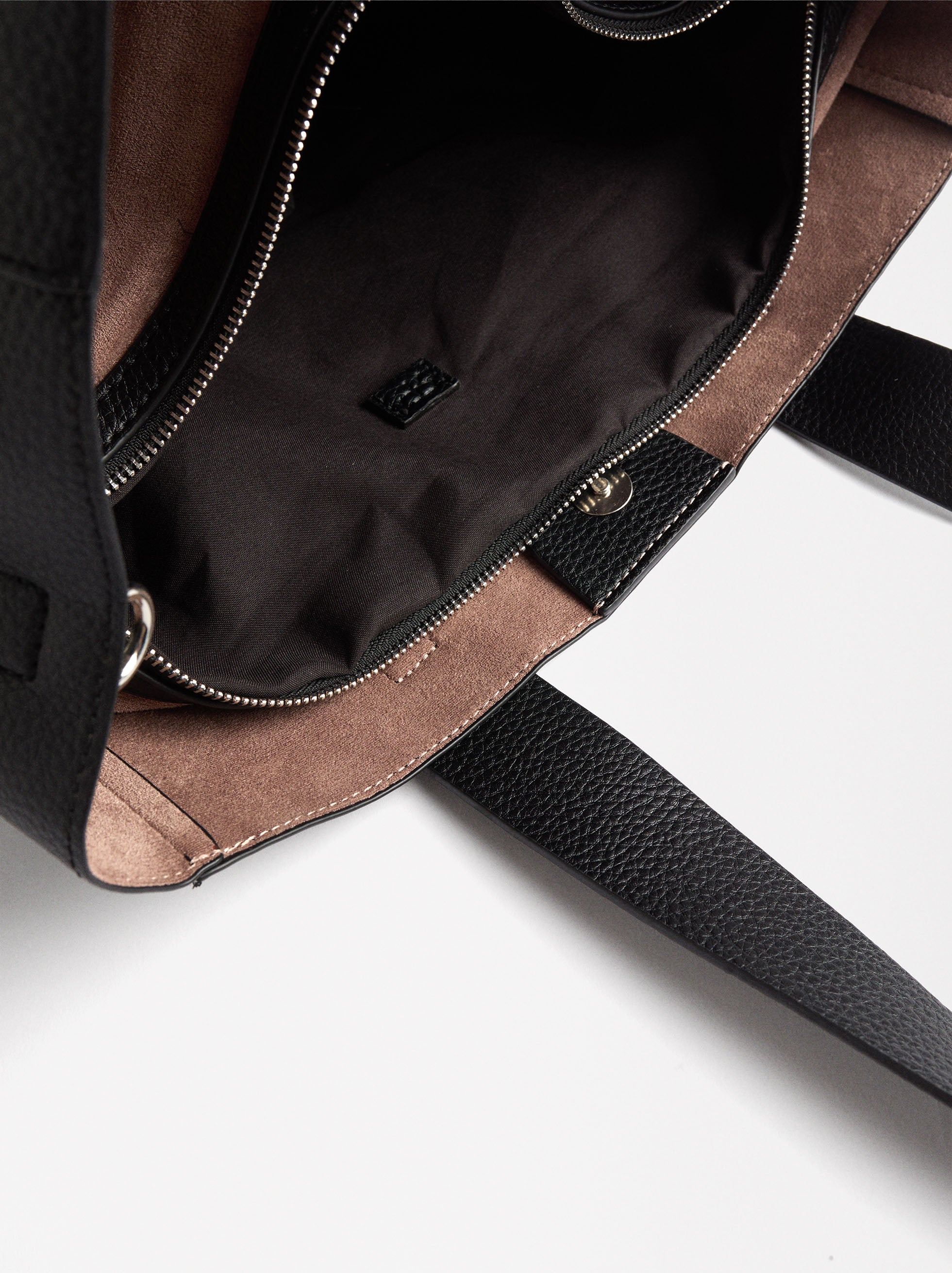 Bolso Shopper Con Bandolera