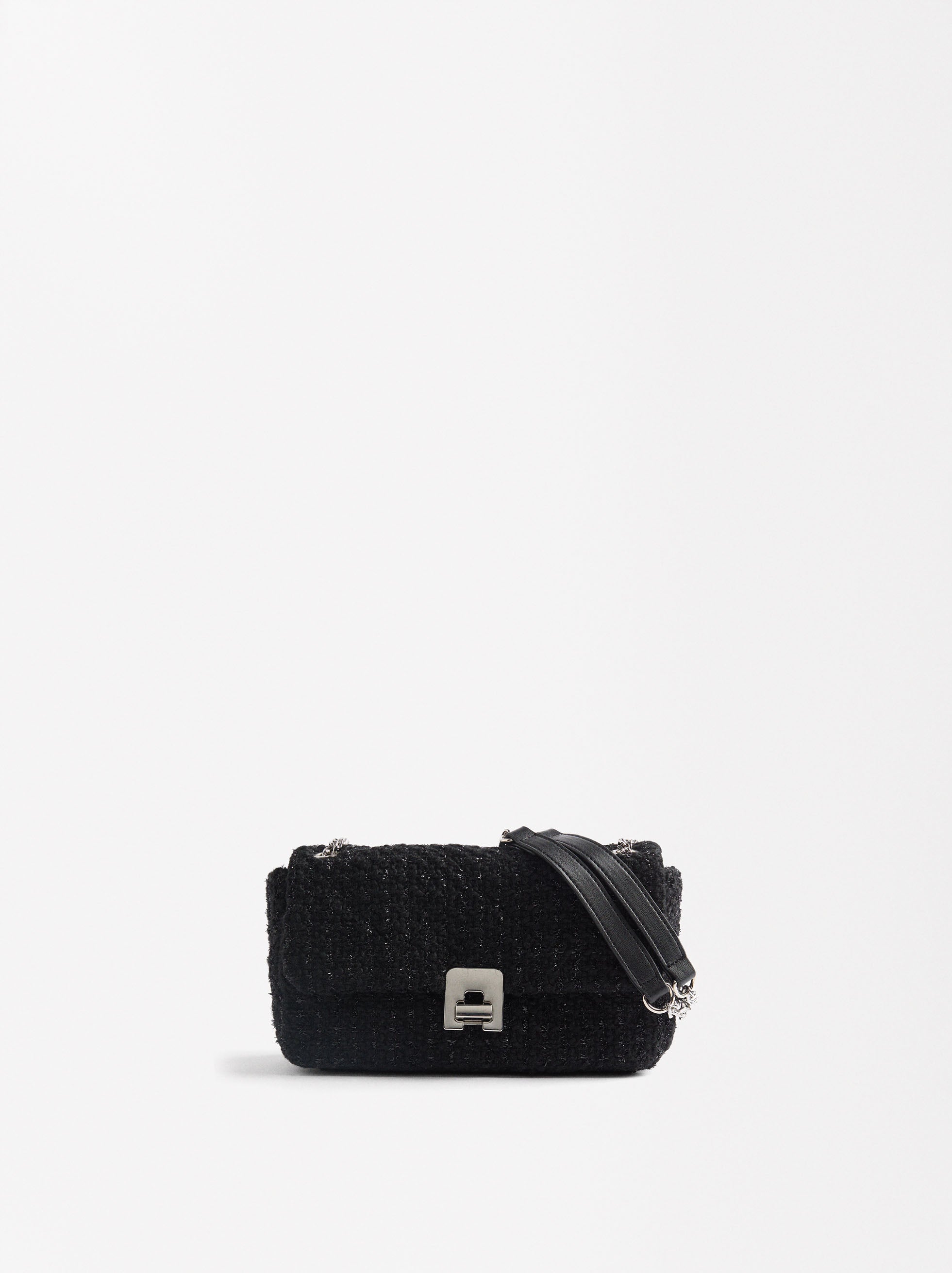Bolso De Fiesta Con Asa De Cadena