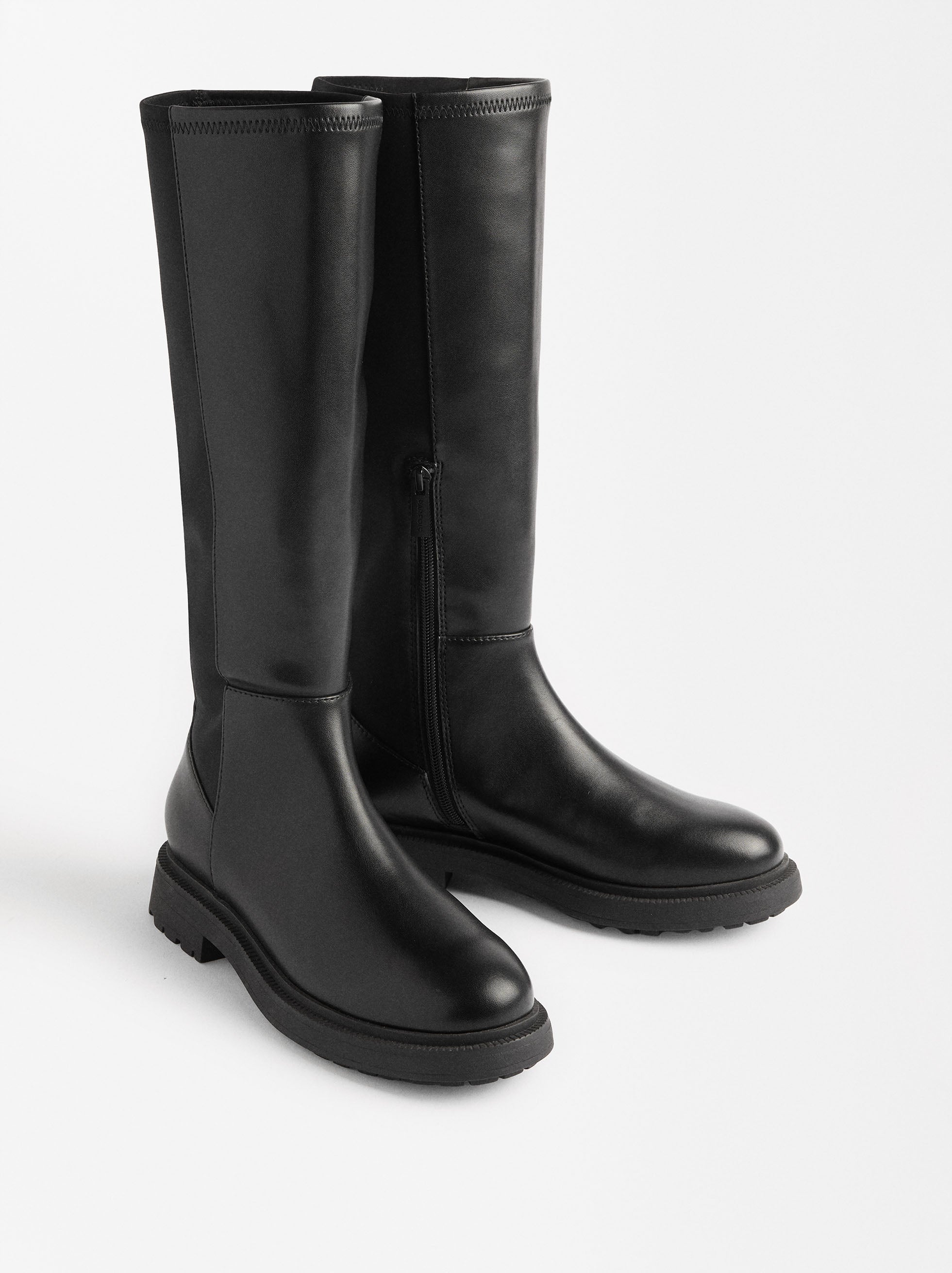 Botas Planas Altas