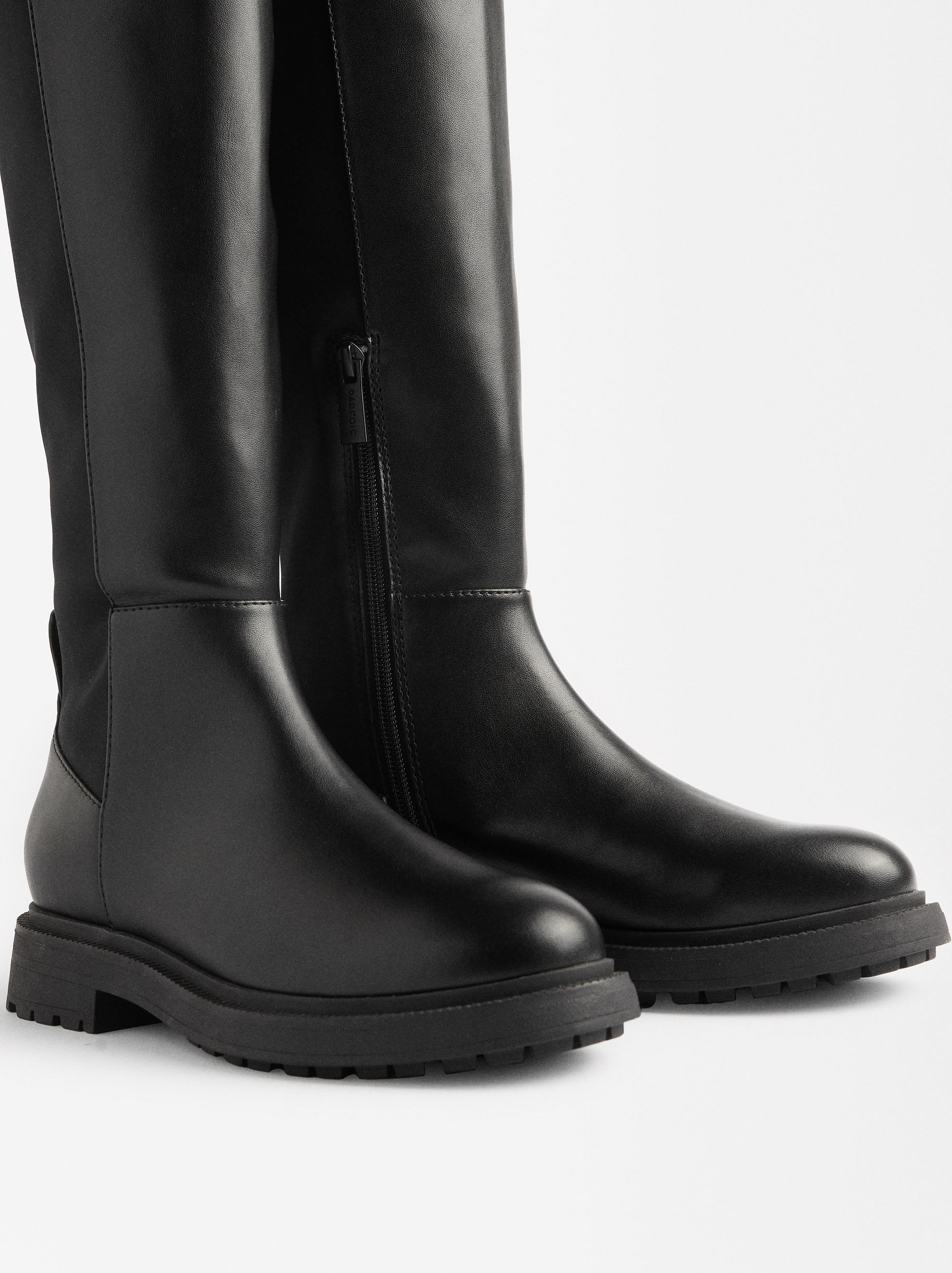 Botas Planas Altas