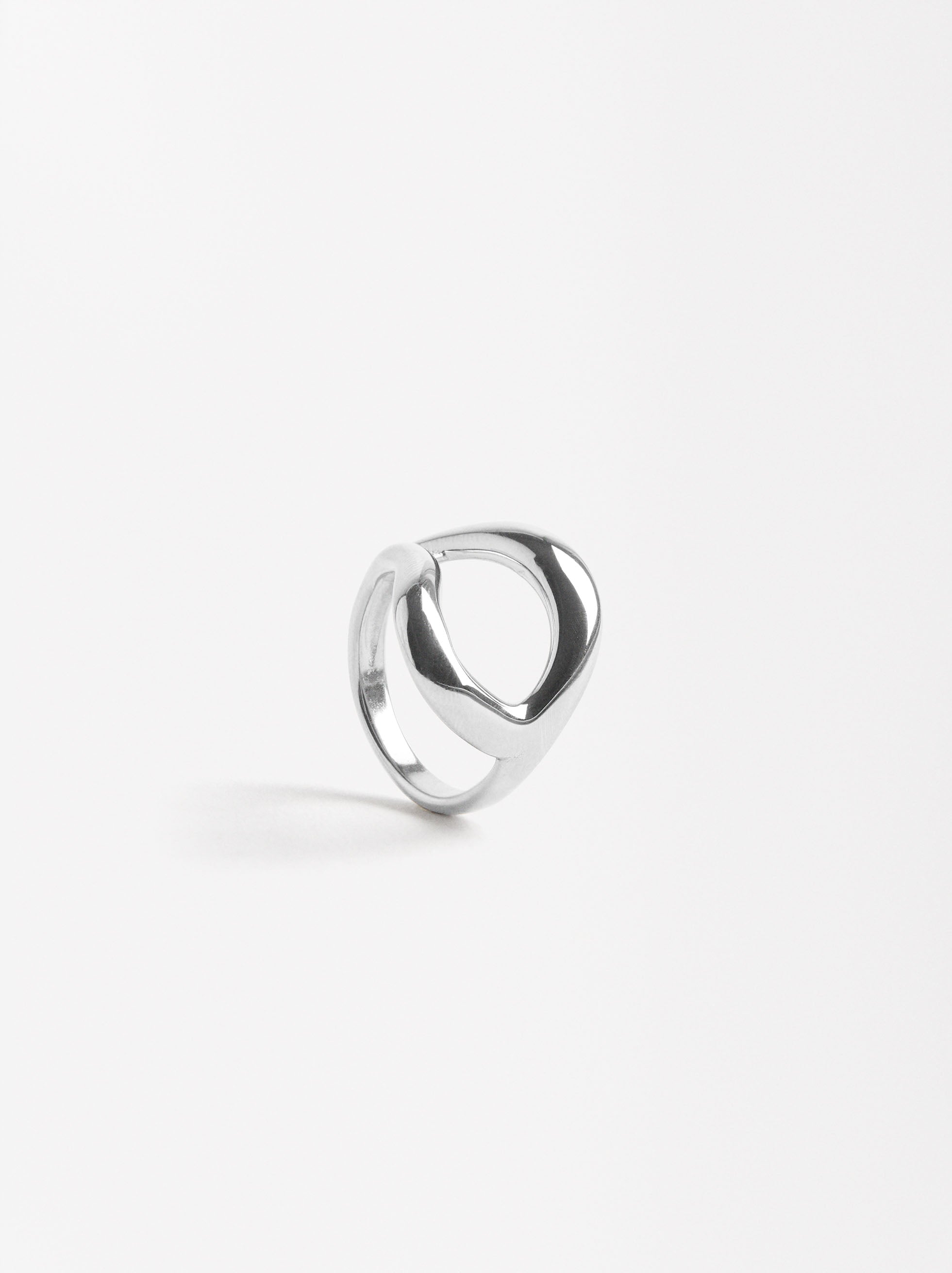 Anillo Onda - Acero Inoxidable