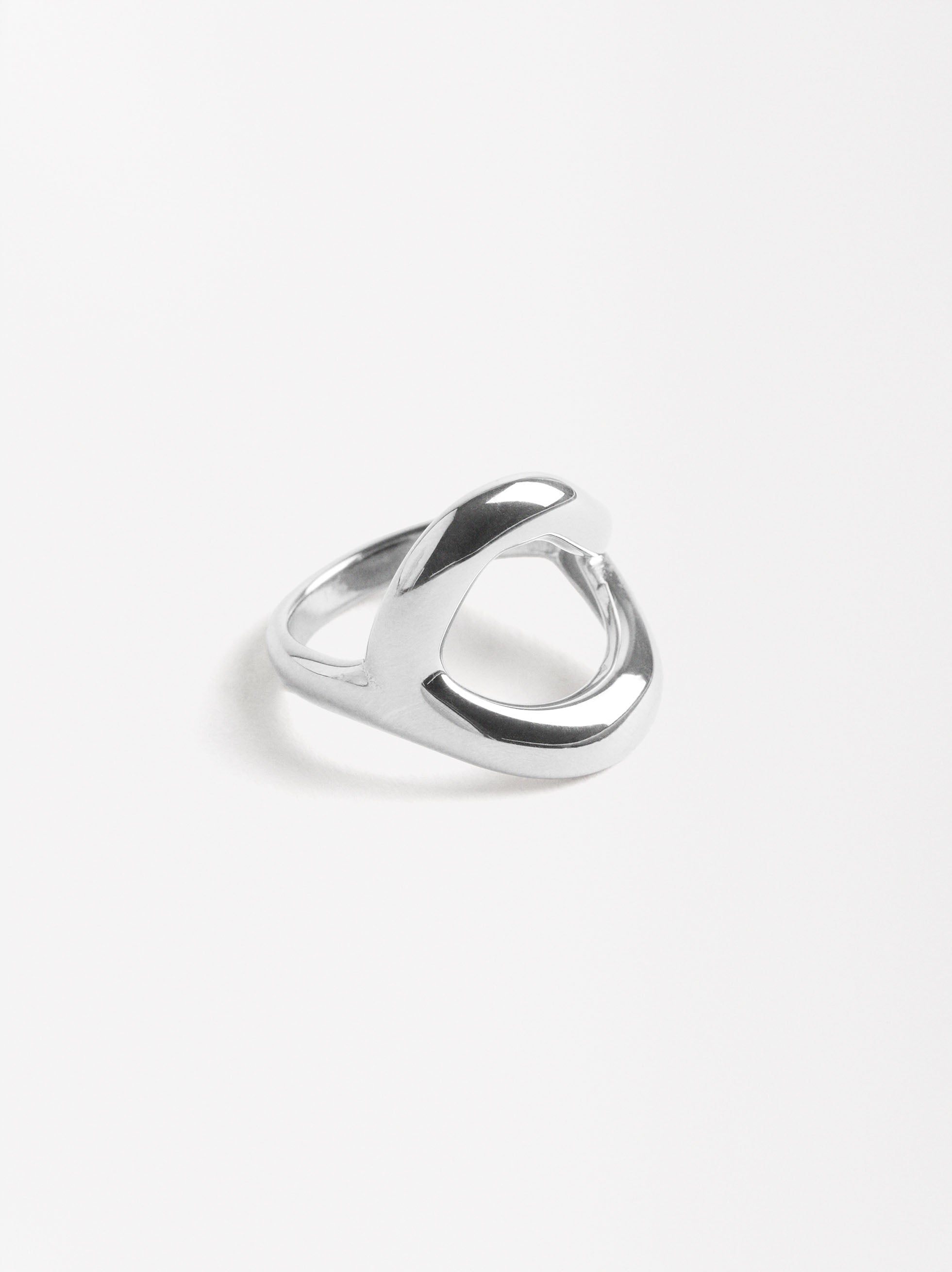 Anillo Onda - Acero Inoxidable