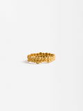 Anillo Dorado - Plata De Ley 925