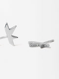 Aretes Con Circonias - Plata De Ley 925