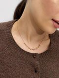 Collar Corto Con Medallas - Plata De Ley 925