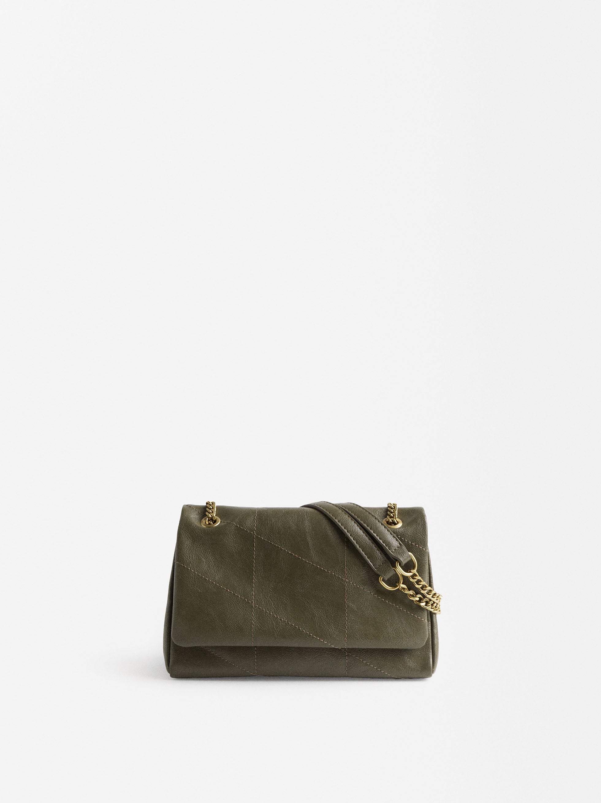 Bolso De Hombro Con Cadena