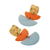 Pendientes Geométricos De Resina