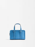 Bolso Tote Con Doble Cierre