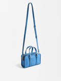 Bolso Tote Con Doble Cierre